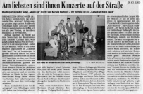 Zeitungsartikel / newspaper article "Seven up"